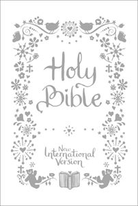 NIV TINY WHITE CHRISTENING BIBLE (HB)
