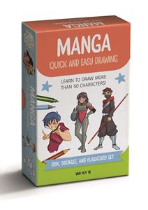 MANGA QUICK AND EASY DRAWING DECK (CARDS)