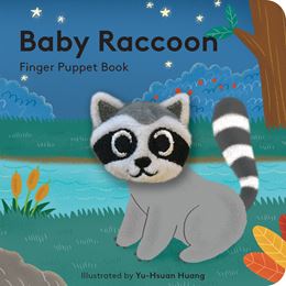 BABY RACCOON FINGER PUPPET BOOK (BOARD)