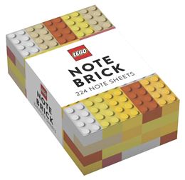 LEGO NOTE BRICK: YELLOW ORANGE