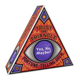 TRUST THE TRIANGLE: YES NO MAYBE FORTUNE TELLING DECK