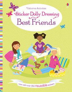 STICKER DOLLY DRESSING: BEST FRIENDS