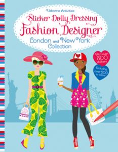 STICKER DOLLY DRESSING: FASHION DESIGNER LONDON AND NEW YORK