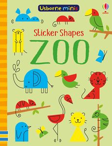 USBORNE MINIS: STICKER SHAPES ZOO