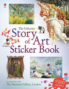 USBORNE STORY OF ART STICKER BOOK