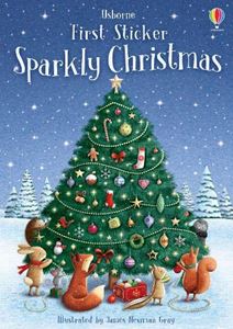 LITTLE SPARKLY CHRISTMAS STICKER BOOK (PB)