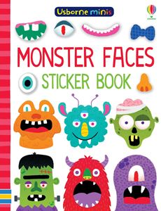 USBORNE MINIS: MONSTER FACES STICKER BOOK