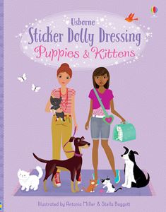 STICKER DOLLY DRESSING: PUPPIES AND KITTENS