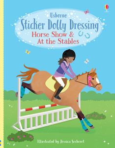 STICKER DOLLY DRESSING: HORSE SHOW/AT THE STABLES