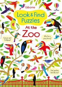 LOOK AND FIND PUZZLES: AT THE ZOO (PB)