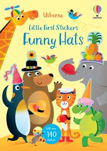 LITTLE FIRST STICKERS FUNNY HATS