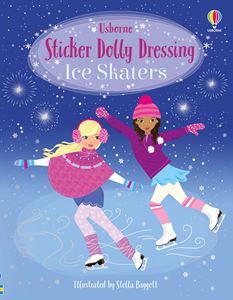 STICKER DOLLY DRESSING: ICE SKATERS