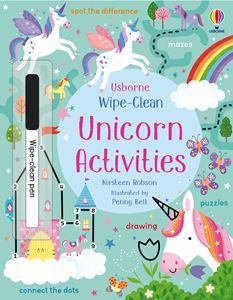 WIPE CLEAN UNICORN ACTIVITIES