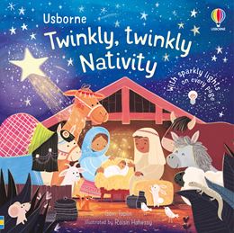 TWINKLY TWINKLY NATIVITY (SPARKLY LIGHTS) (BOARD)