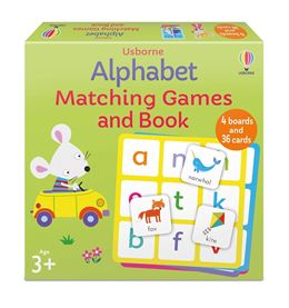 ALPHABET MATCHING GAMES AND BOOK (BOX SET)