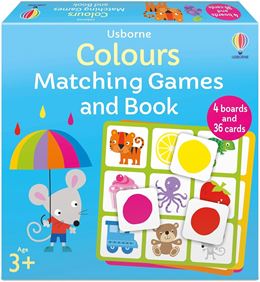 COLOURS MATCHING GAMES AND BOOK (BOX SET)