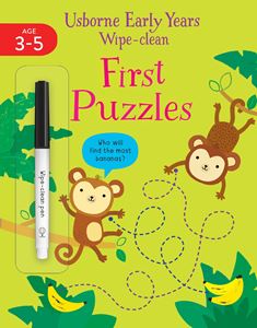 EARLY YEARS WIPE CLEAN FIRST PUZZLES (PB)