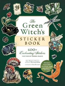 GREEN WITCHS STICKER BOOK (ADAMS MEDIA) (PB)