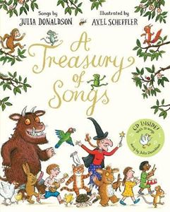 TREASURY OF SONGS (DONALDSON / SCHEFFLER PB & CD)