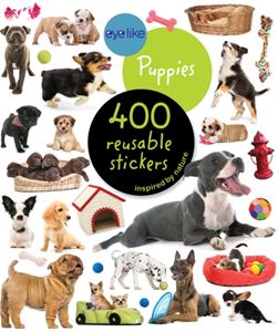 EYELIKE PUPPIES: 400 REUSABLE STICKERS (WORKMAN)