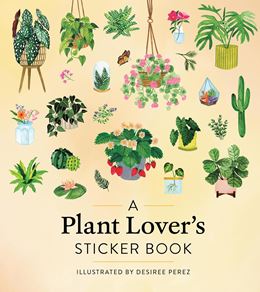 PLANT LOVERS STICKER BOOK (HB)