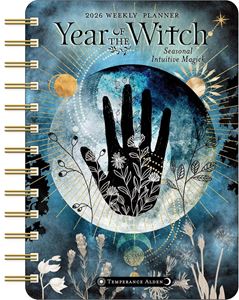 YEAR OF THE WITCH 2026 WEEKLY PLANNER (AMBER LOTUS) (SPIRAL)