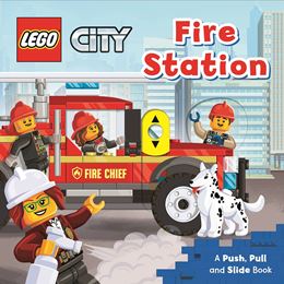 LEGO CITY: FIRE STATION (PUSH PULL SLIDE) (BOARD)