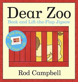 DEAR ZOO BOOK AND LIFT THE FLAP JIGSAW (BOARD)