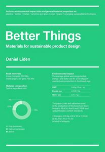 BETTER THINGS: MATERIAL FOR SUSTAINABLE PRODUCT DESIGN (PB)