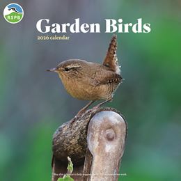 RSPB GARDEN BIRDS WALL CALENDAR 2026