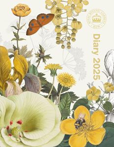 ROYAL BOTANIC GARDENS KEW A5 DELUXE DIARY 2025