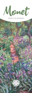 MONET SLIM WALL CALENDAR 2026
