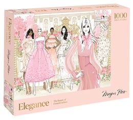 ELEGANCE THE BEAUTY OF FRENCH FASHION 1000 PIECE JIGSAW PUZZ