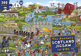 AWESOME SCOTLAND 300 PIECE JIGSAW PUZZLE FOR KIDS (PFP)