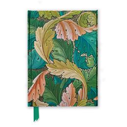 WILLIAM MORRIS ACANTHUS FOILED BLANK A5 JOURNAL