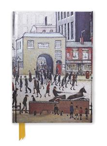 L S LOWRY COMING FROM THE MILL FOILED RULED A5 JOURNAL