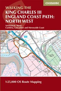 WALKING THE KING CHARLES III COAST PATH: CUMBRIA MAP