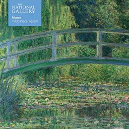 NATIONAL GALLERY MONET BRIDGE OVER LILY POND JIGSAW