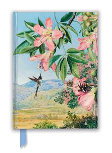KEW MARIANNE NORTH FOLIAGE FLOWERS FOILED RULED A5 JOURNAL