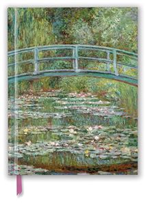 CLAUDE MONET BRIDGE OVER LILY POND BLANK SKETCH BOOK (HB)