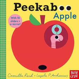 PEEKABOO APPLE (LIFT THE FLAP) (BOARD)