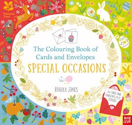 COLOURING BOOK OF CARDS AND ENVELOPES: SPECIAL OCCASIONS