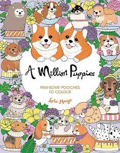 A MILLION PUPPIES (COLOURING BOOK) (PB)