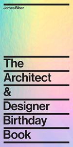 ARCHITECT AND DESIGNER BIRTHDAY BOOK (HB)