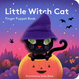 LITTLE WITCH CAT FINGER PUPPET BOOK (BOARD)