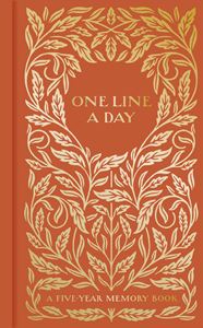 ONE LINE A DAY FIVE YEAR MEMORY BOOK (GILDED ED)