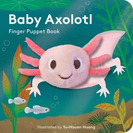 BABY AXOLOTL FINGER PUPPET BOOK (BOARD)