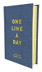 ONE LINE A DAY: A FIVE YEAR MEMORY BOOK (DENIM)