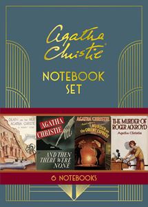 AGATHA CHRISTIE NOTEBOOK SET (6 NOTEBOOKS)