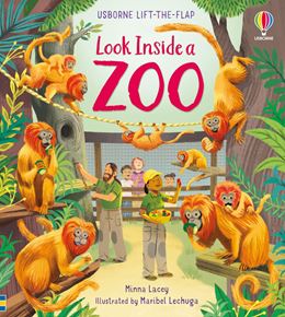 LOOK INSIDE A ZOO (LIFT THE FLAP) (BOARD)